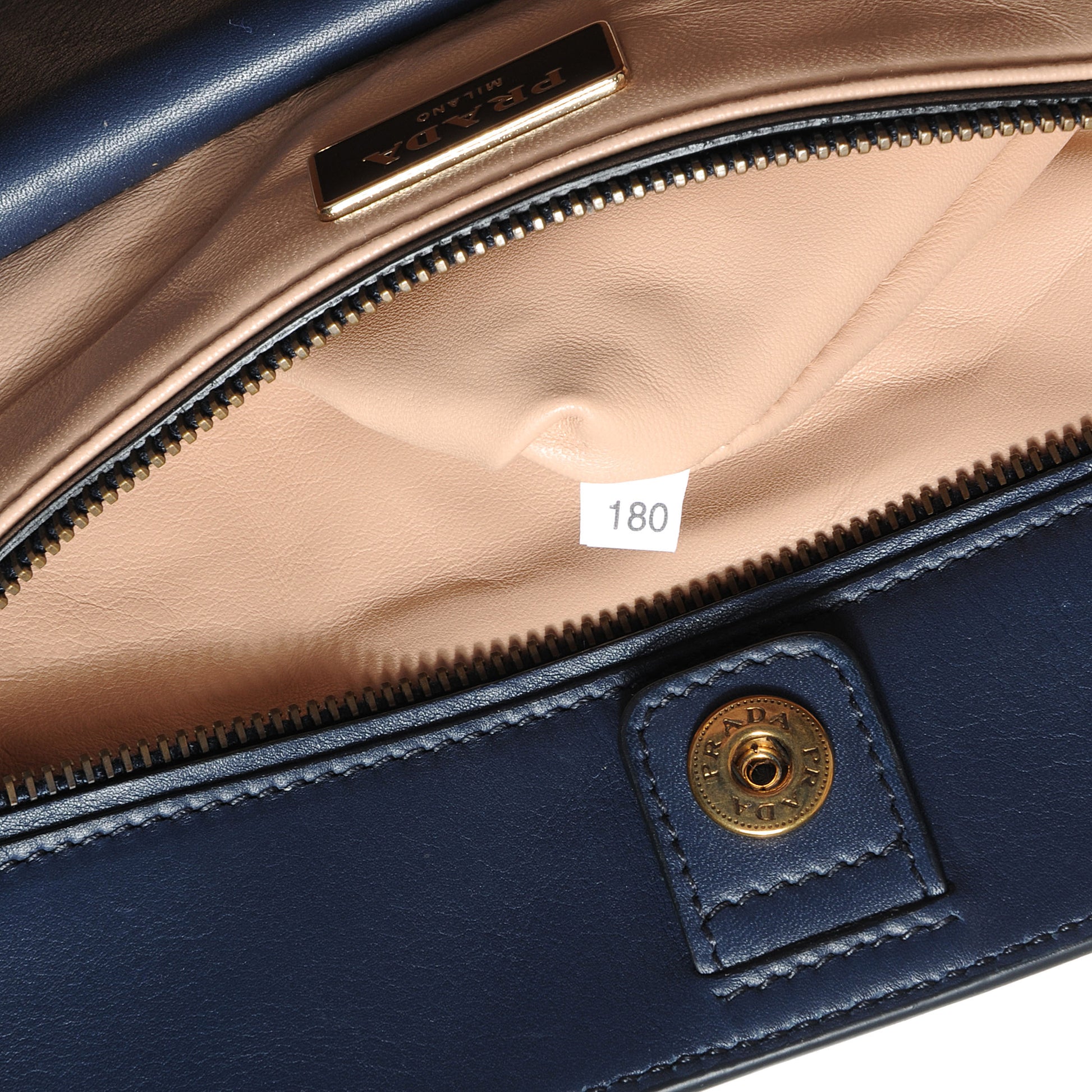 Prada City Calf Large Tote Baltico 8 of 8