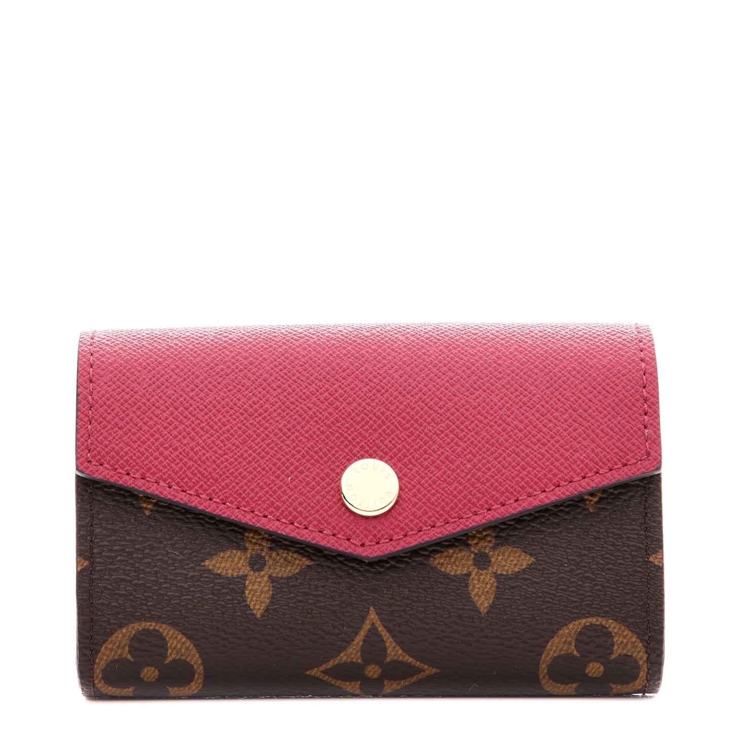 Monogram Sarah Multicartes Fuchsia