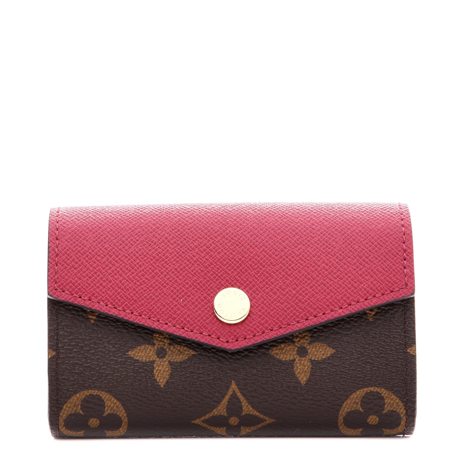Louis Vuitton Monogram Sarah Multicartes Fuchsia 1 of 7