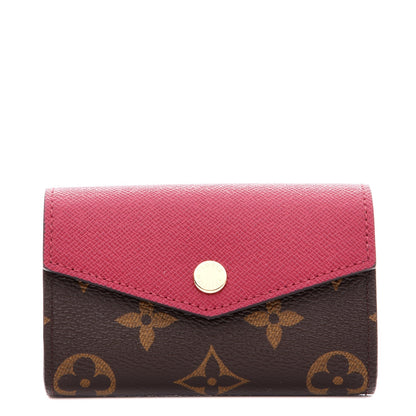 Louis Vuitton Monogram Sarah Multicartes Fuchsia 1 of 7