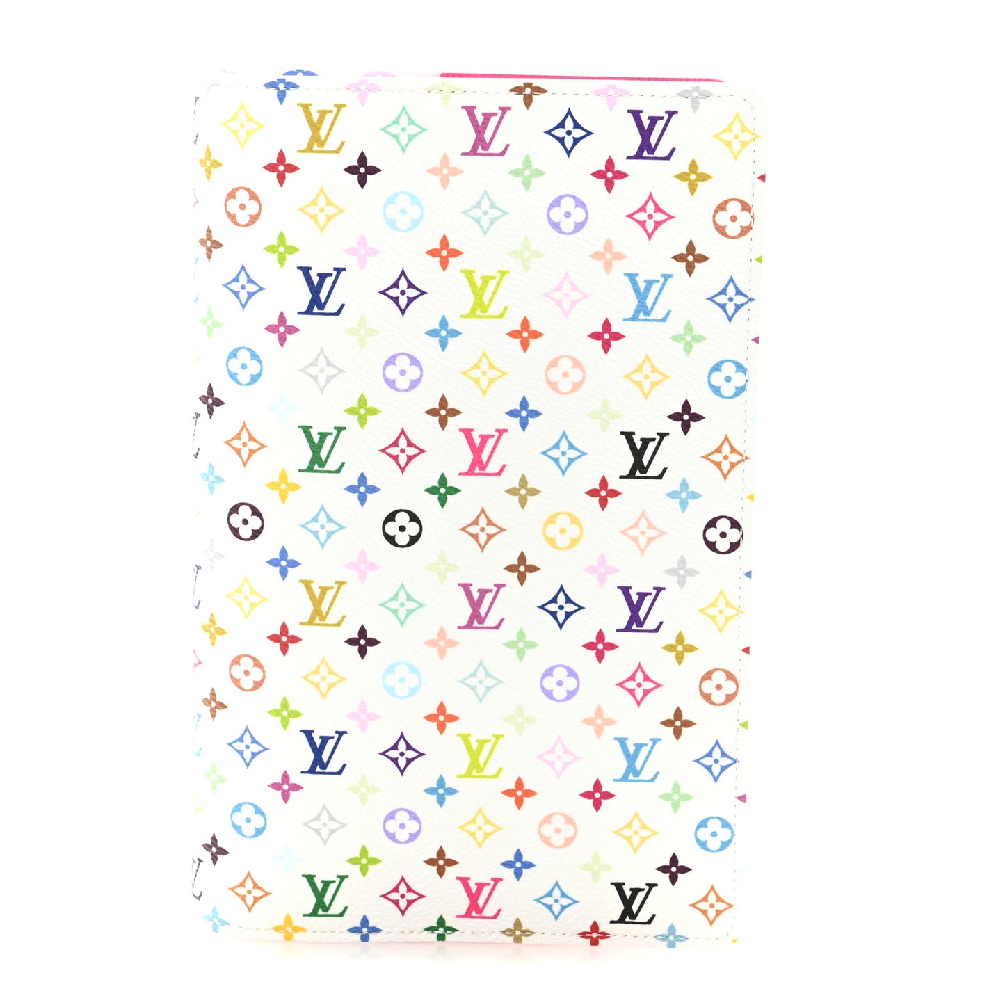 LV X TM Monogram Multicolor Emily Notebook Cover MM White