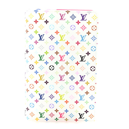 Louis Vuitton LV X TM Monogram Multicolor Emily Notebook Cover MM White 1 of 7