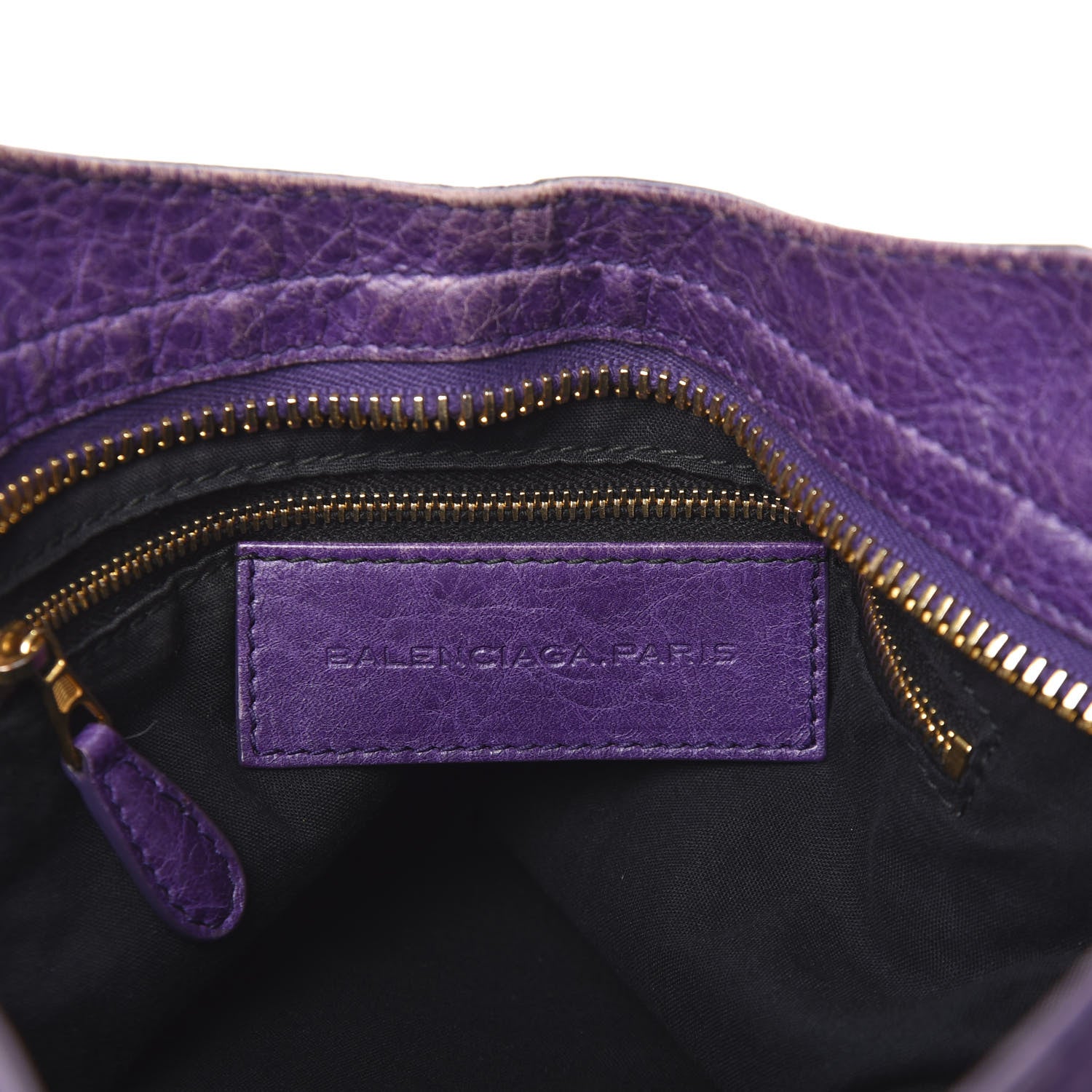 Balenciaga Agneau Giant 21 Gold Hardware City Dark Violet 6 of 16