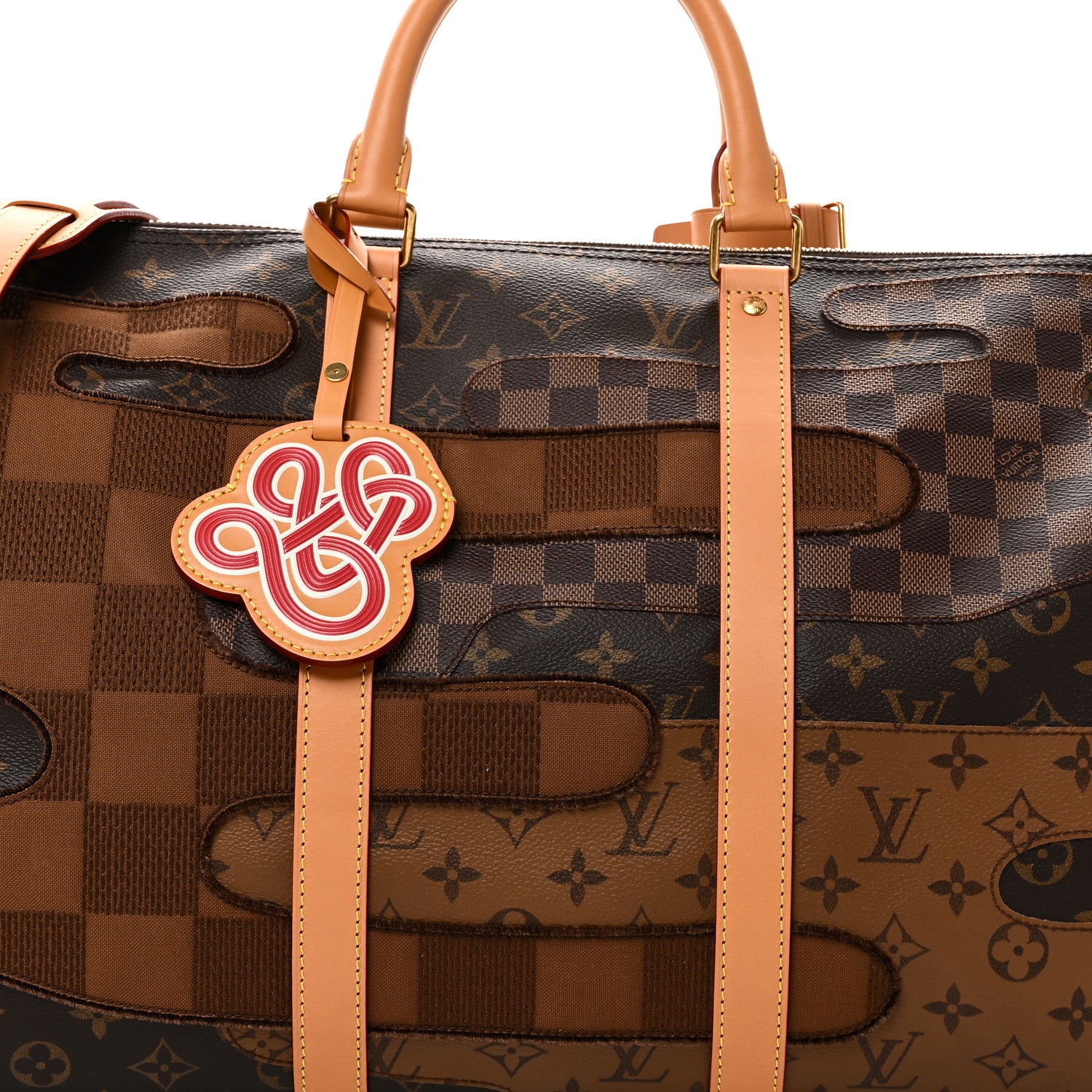 Louis Vuitton Monogram Landscape Keepall Bandouliere 50 6 of 8