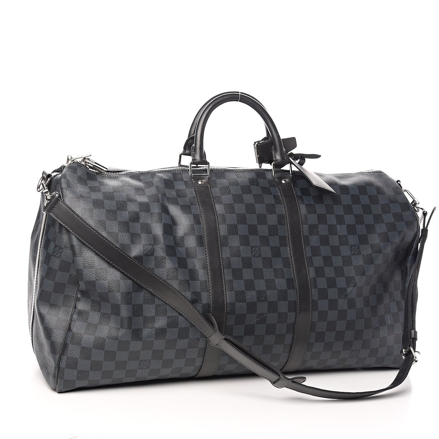 Damier Cobalt Keepall Bandouliere 55
