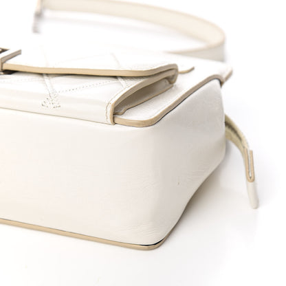 Givenchy Goatskin Diamond Quilted Pocket Crossbody White 8 of 10