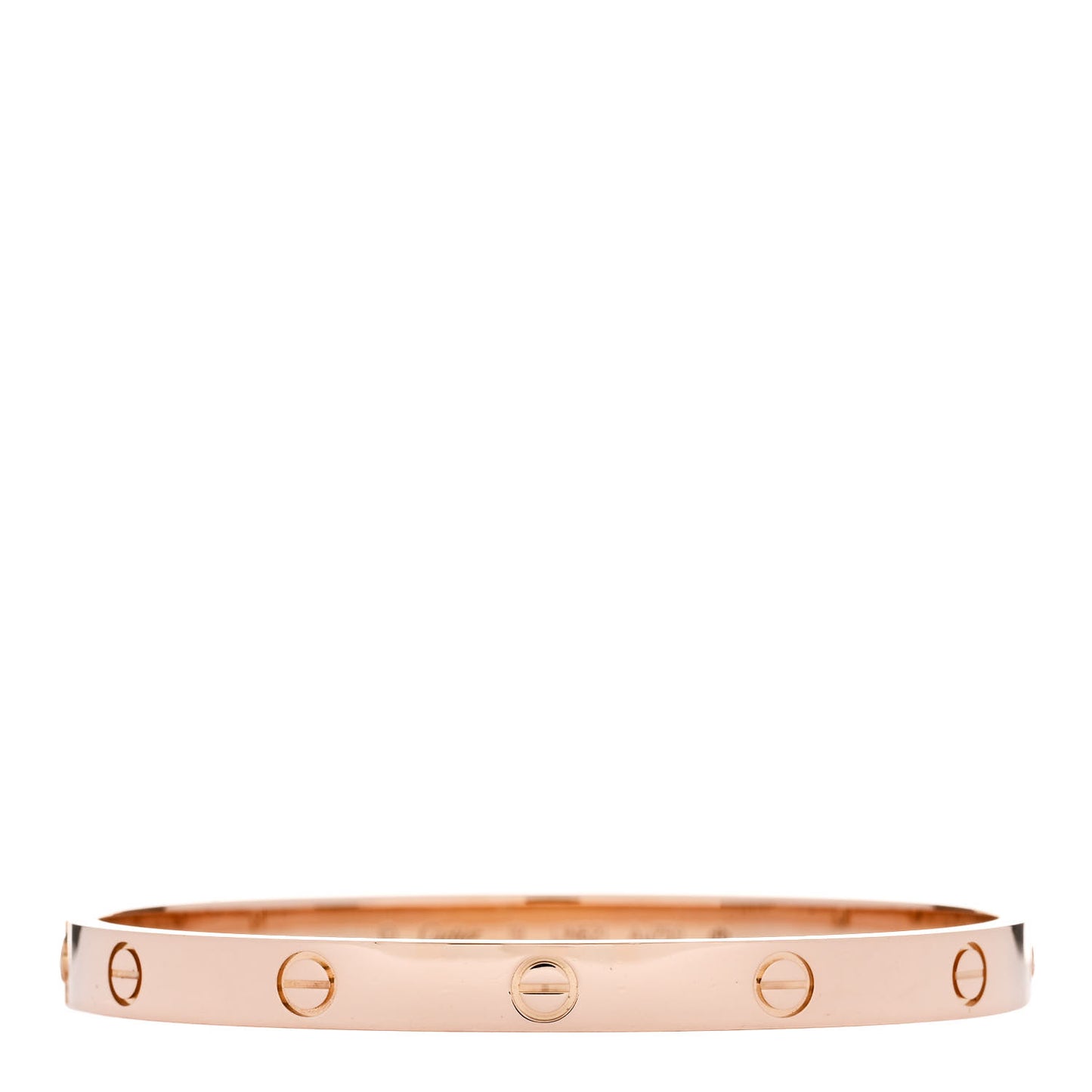 18K Pink Gold LOVE Bracelet 19