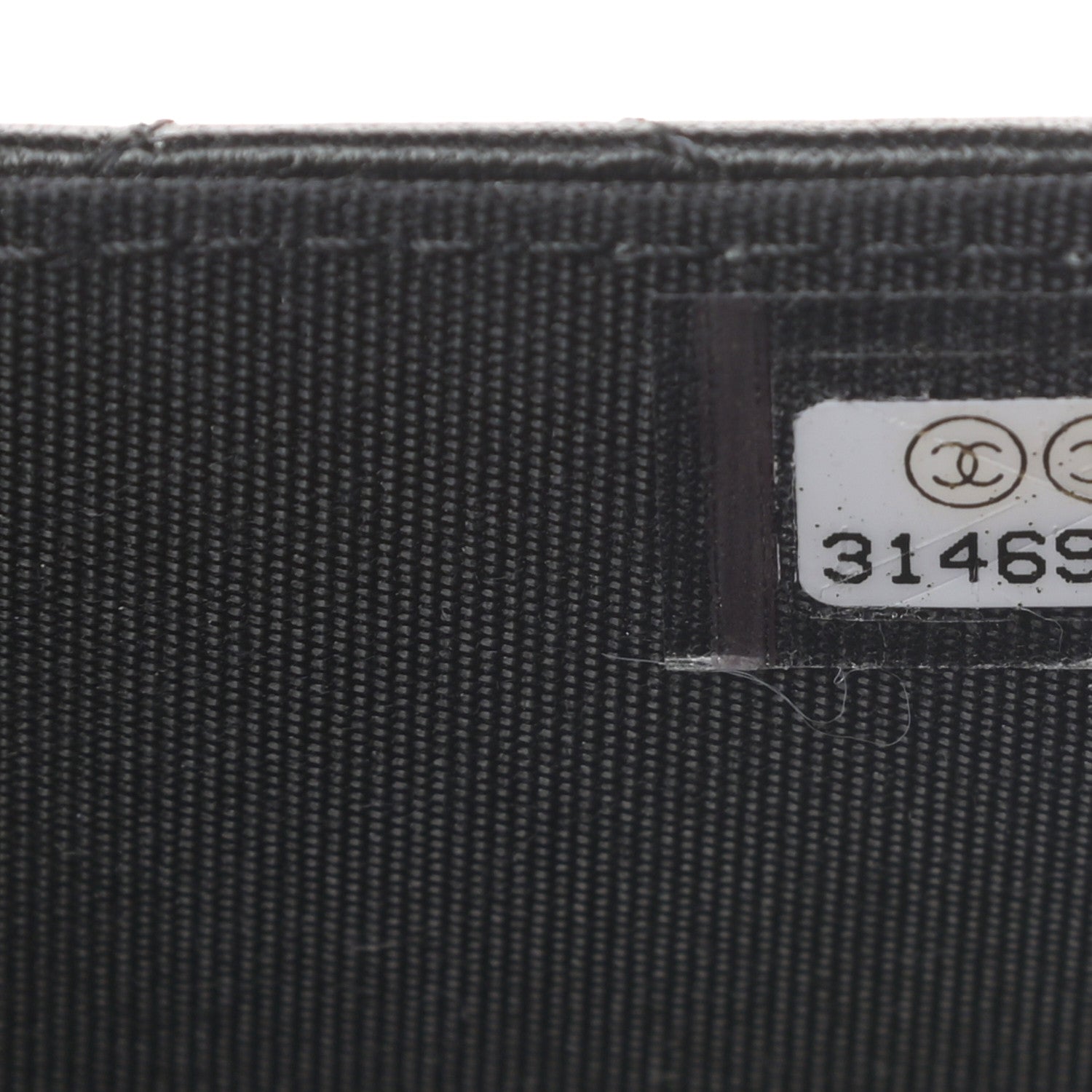 Chanel Lambskin Quilted Top Handle Flap Coin Purse With Chain Black 8 of 13