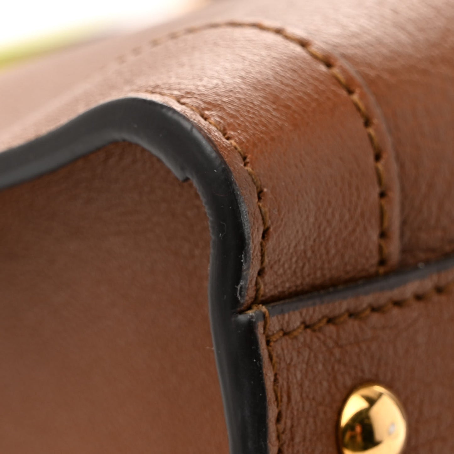 Wonka Grain Calfskin Medium Diana Tote Bag Cuir Yellow Fluo
