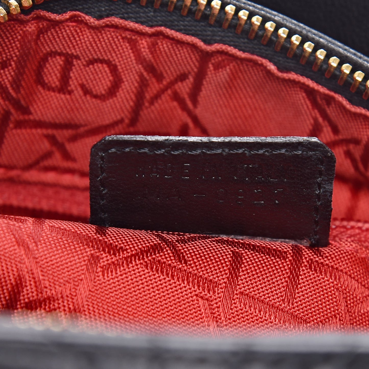 Lambskin Cannage Medium Lady Dior Black