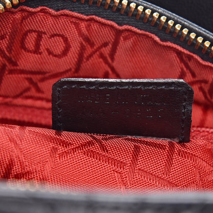 Christian Dior Lambskin Cannage Medium Lady Dior Black 7 of 10