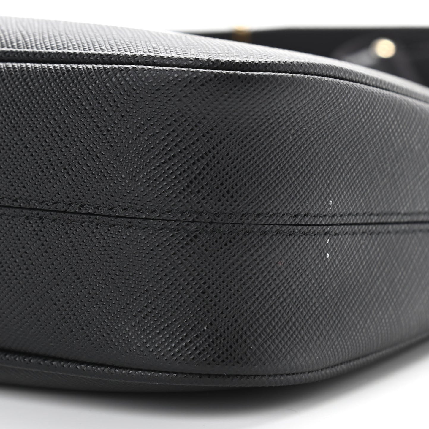 Saffiano Lux Re-Edition 2005 Shoulder Bag Black