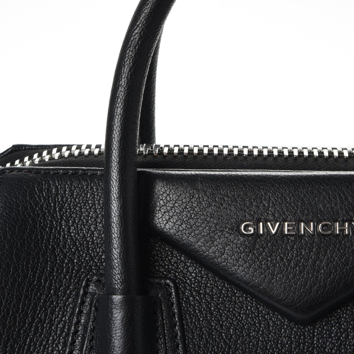 Sugar Goatskin Small Antigona Black