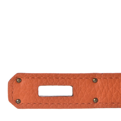 Hermes Togo Birkin 35 Orange 17 of 36