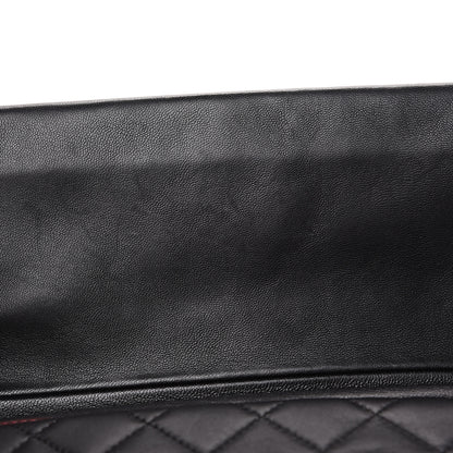 Chanel Lambskin Quilted CC Beauty Clutch Black 6 of 10