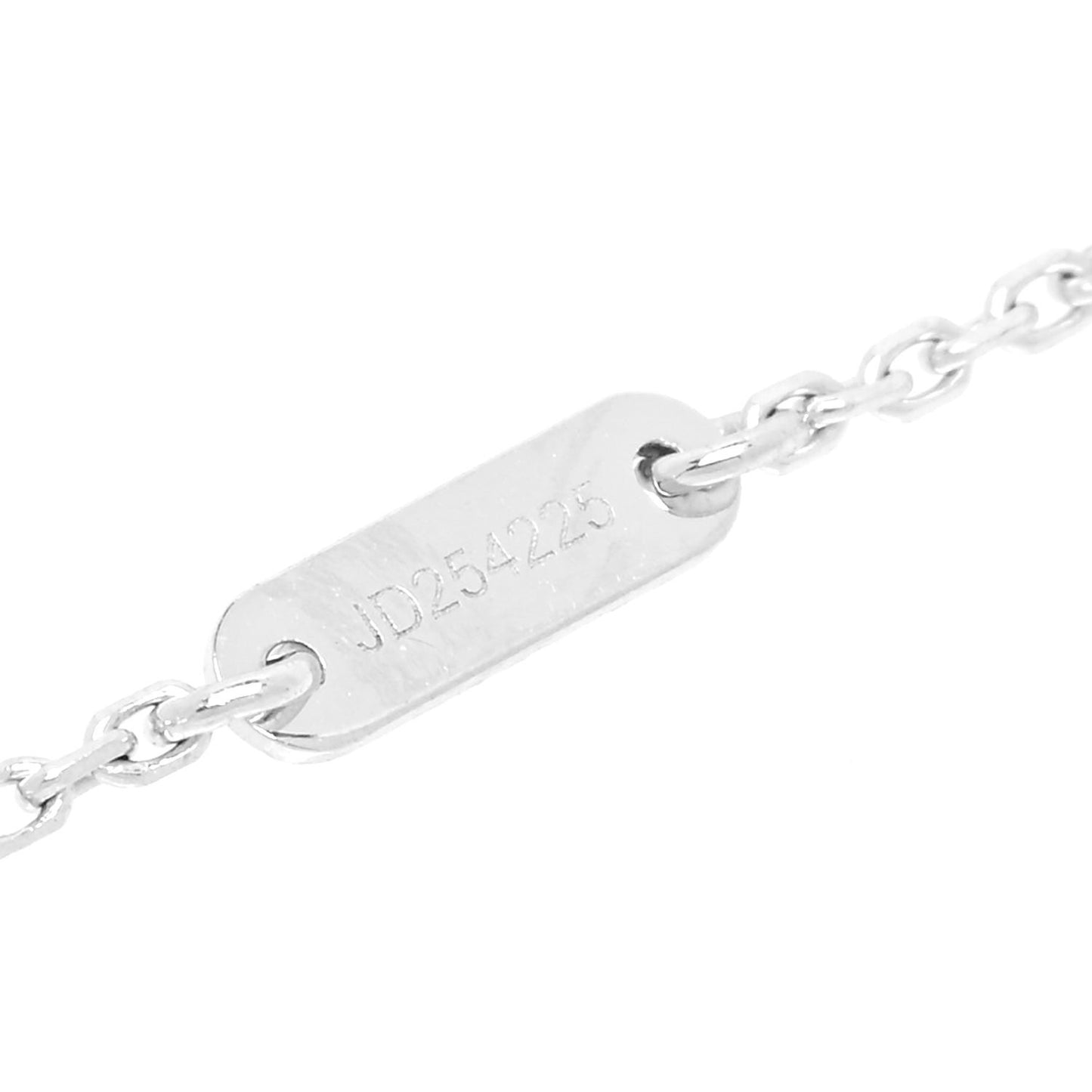 18K White Gold Diamond Sweet Alhambra Bracelet
