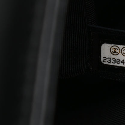 Chanel Lambskin Quilted Large Boy Flap Black 7 of 10