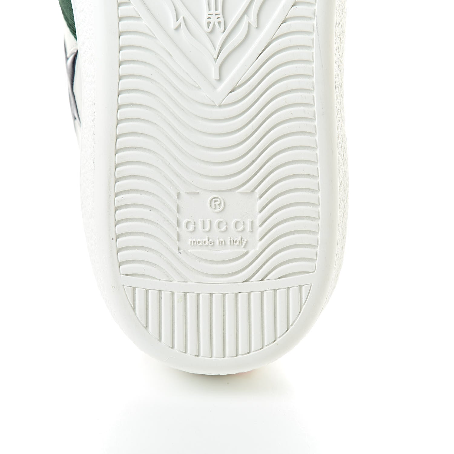 Gucci Calfskin Ayers Web Star Embroidered Mens Ace Sneakers 5.5 White Multi 8 of 10