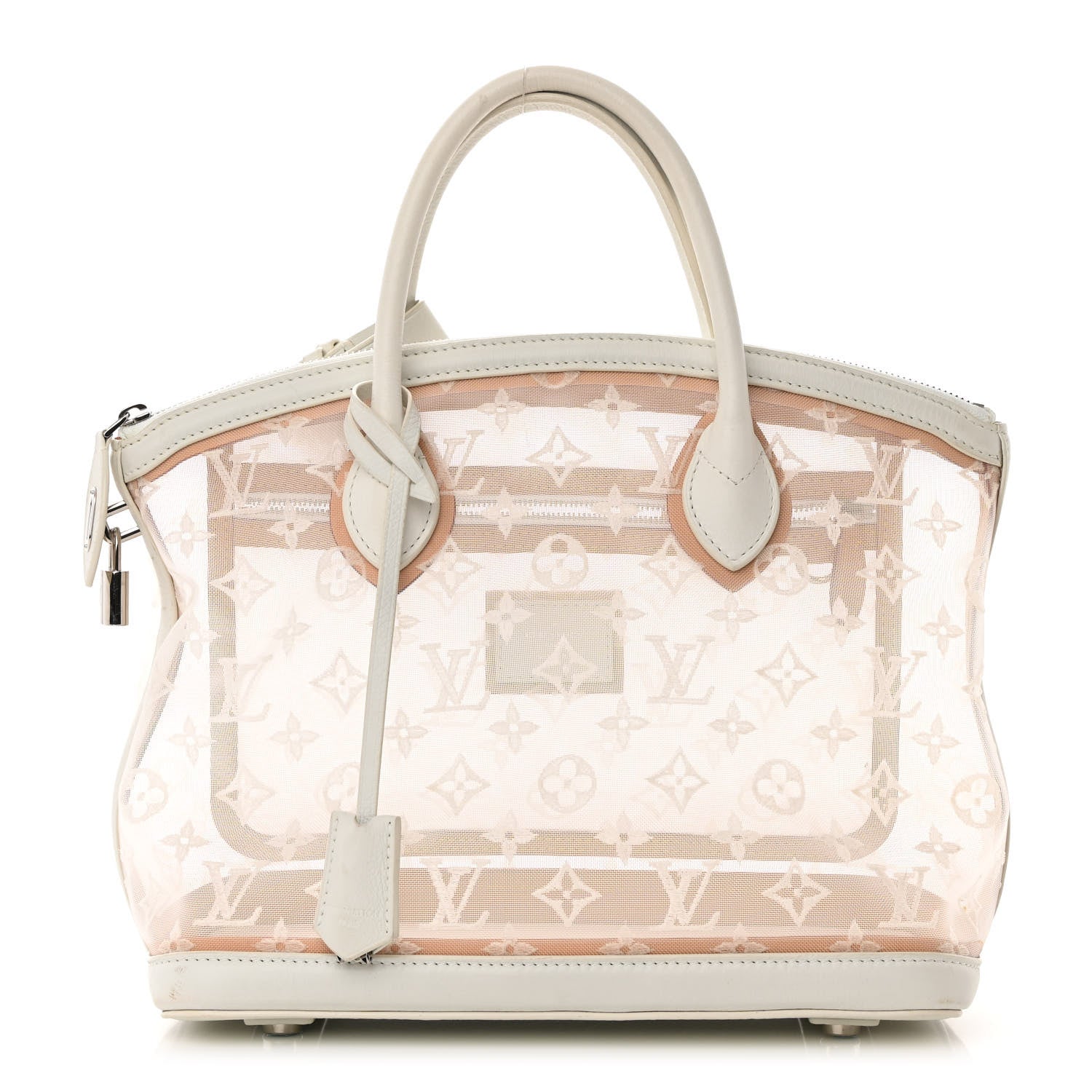 Louis Vuitton Monogram Transparence Lockit White 1 of 18