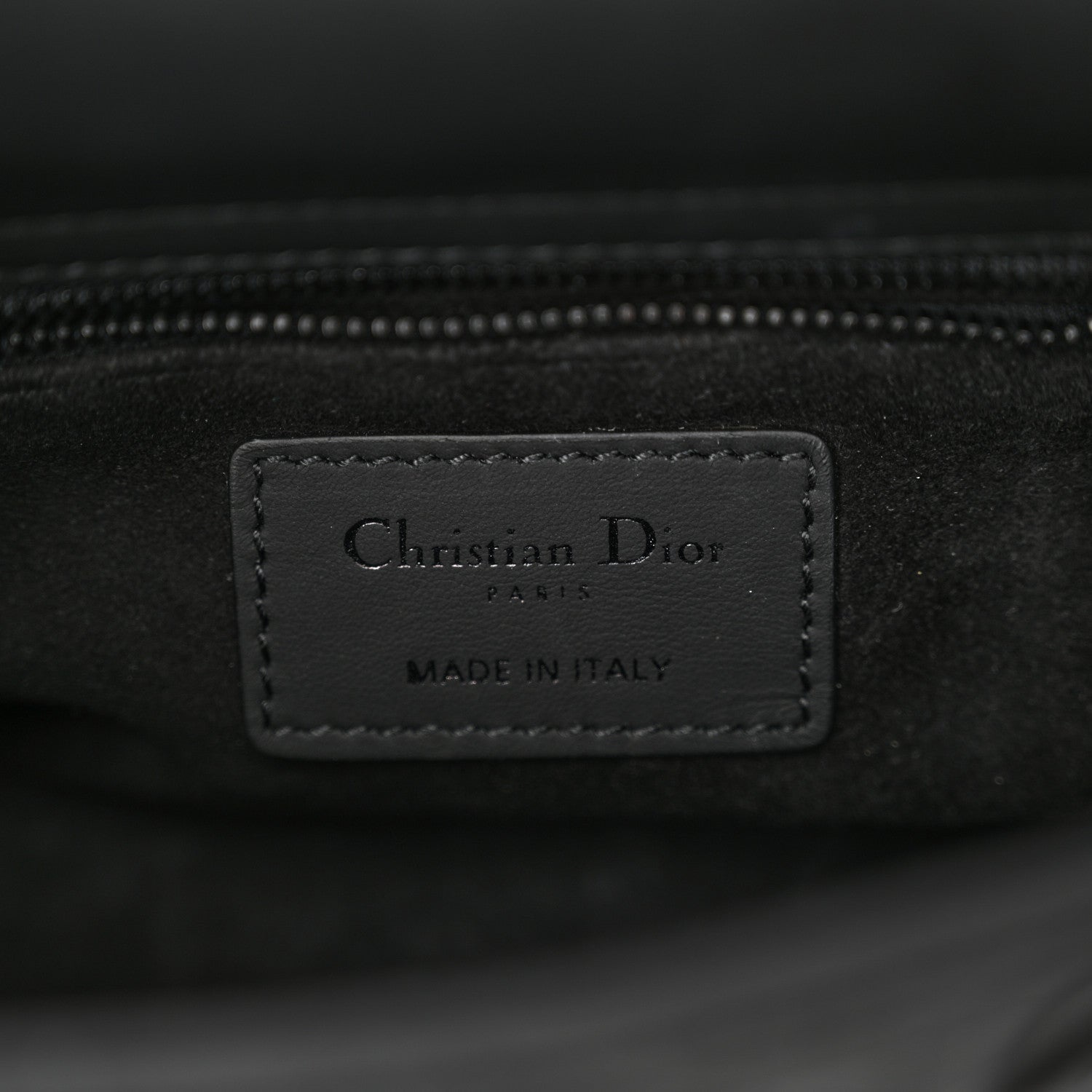 Christian Dior Ultra Matte Calfskin Cannage Mini Lady Dior Black 6 of 11
