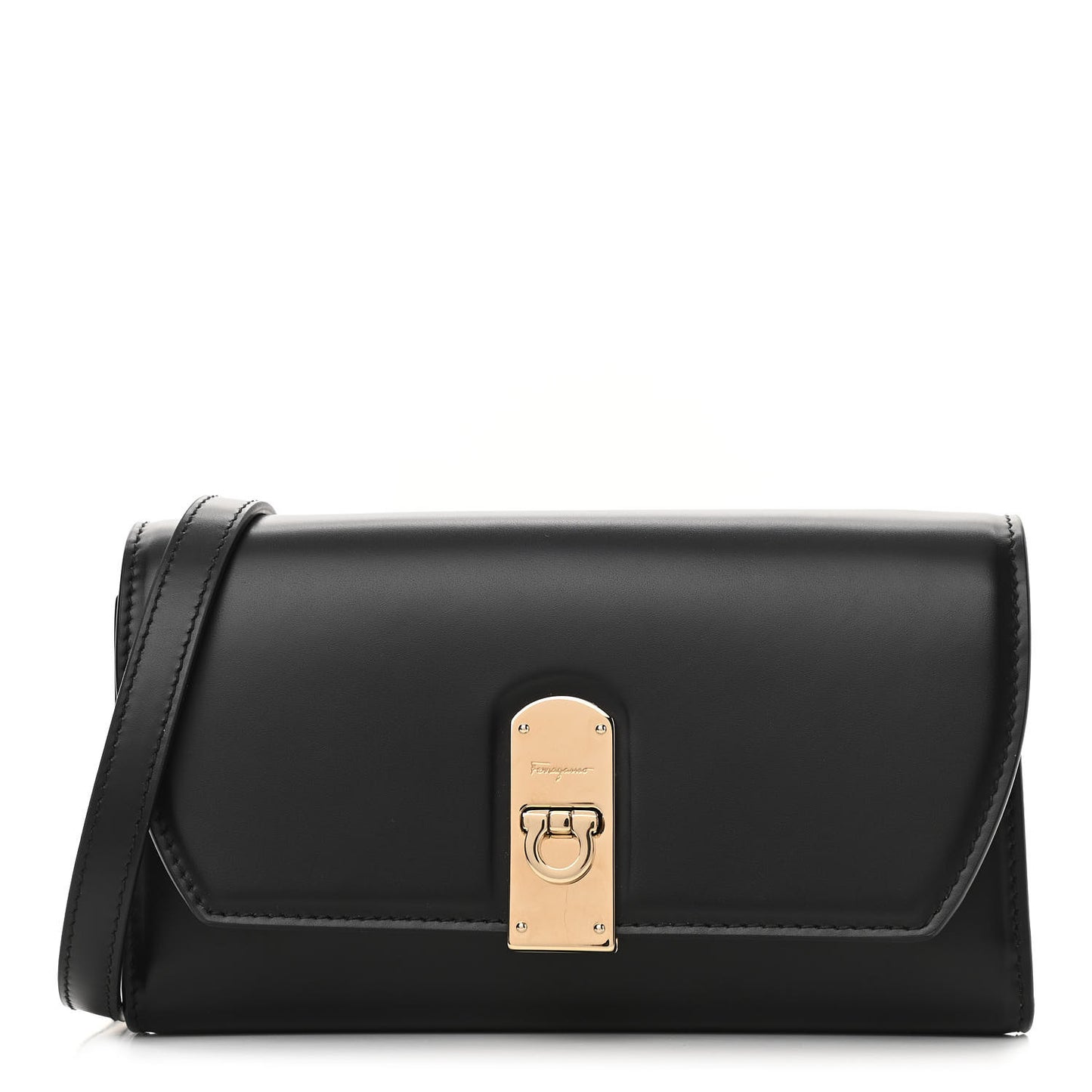 Smooth Calfskin Boxyz Mini Crossbody Belt Bag Black
