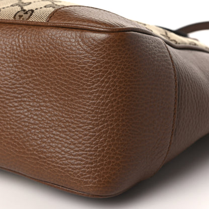 Gucci Monogram Small Bree Tote Beige Tabacco 9 of 9