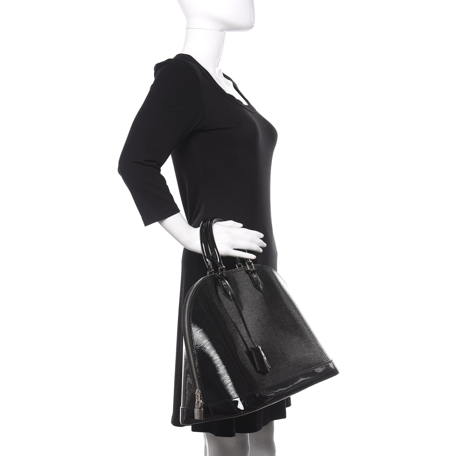 Louis Vuitton Electric Epi Alma GM Black 2 of 10