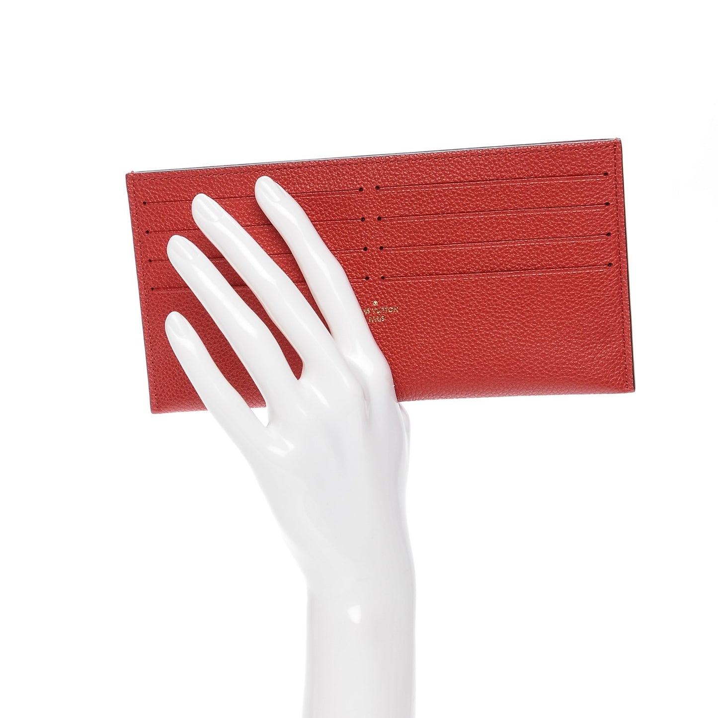 Calfskin Felicie Chain Wallet Card Holder Insert