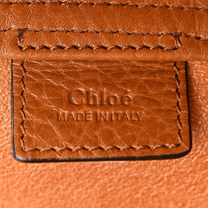 Chloe Grained Calfskin Medium Spin Tote Clay Brown 12 of 29