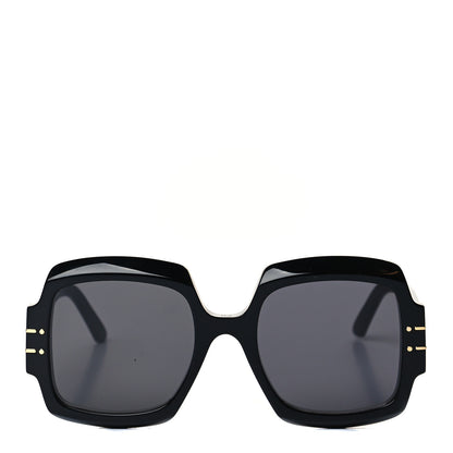 Christian Dior Acetate Diorsignature S1U Square Sunglasses Black 3 of 6