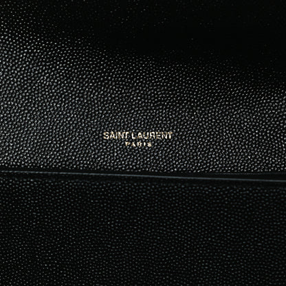 Saint Laurent Grain De Poudre Uptown Chain Wallet Black 7 of 9