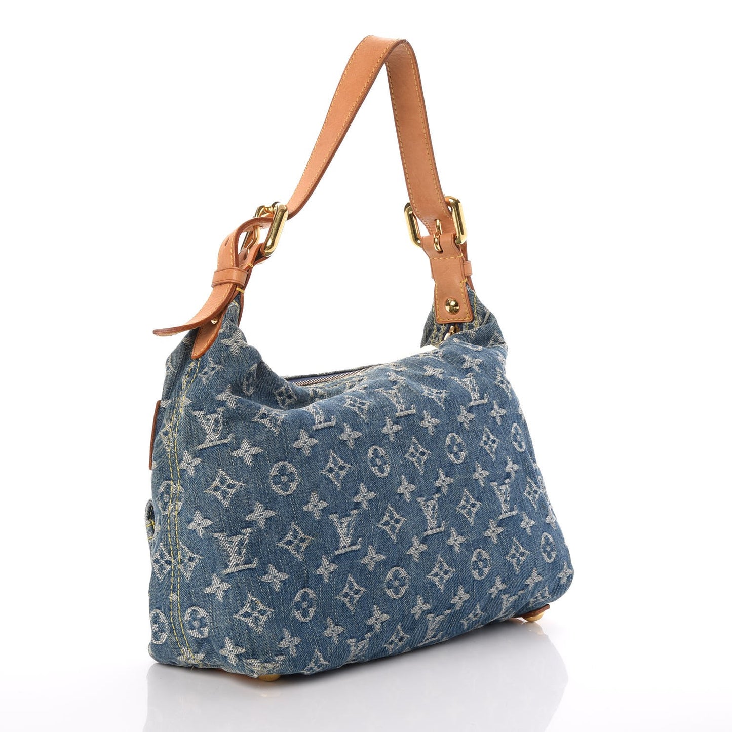 Monogram Denim Baggy PM Blue