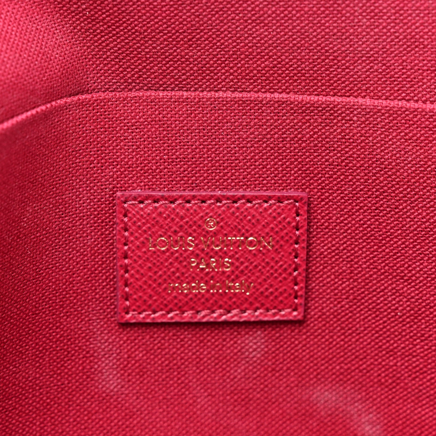 Louis Vuitton Monogram Pochette Felicie Chain Wallet Fuchsia 8 of 12