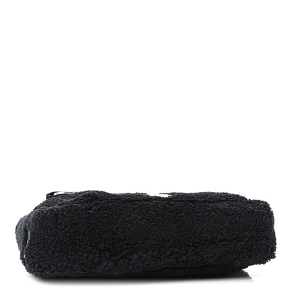 Prada Terry Cloth Mini Re-Edition 2000 Bag Black White 4 of 10