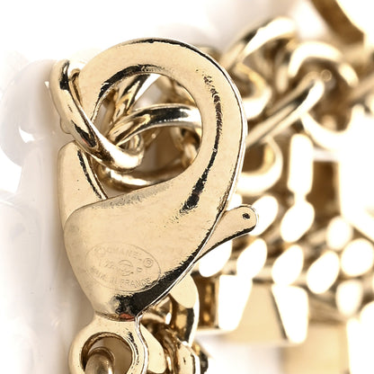 Chanel Metal CC Mademoiselle Chain Anklet Gold 4 of 4