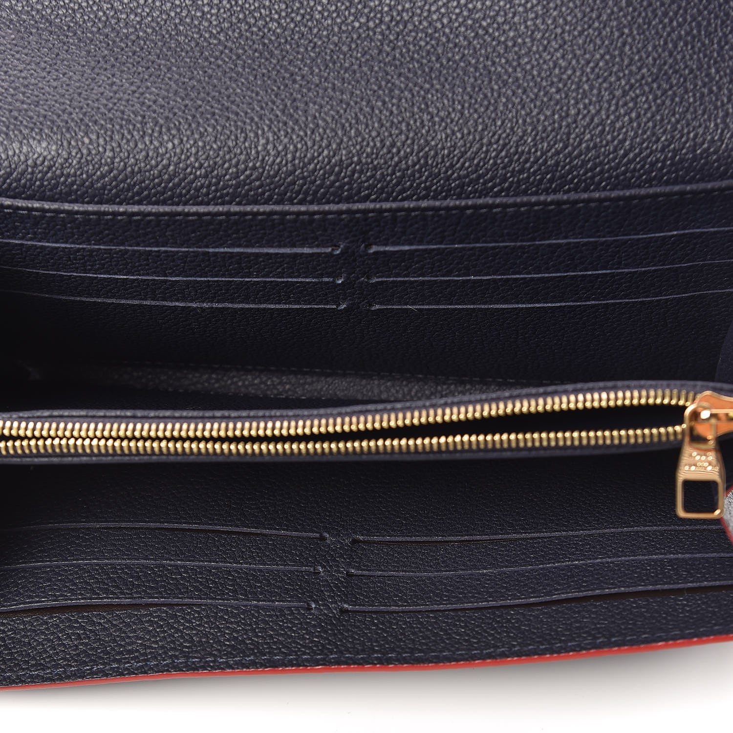Louis Vuitton Empreinte Sarah Wallet NM Marine Rouge 5 of 11