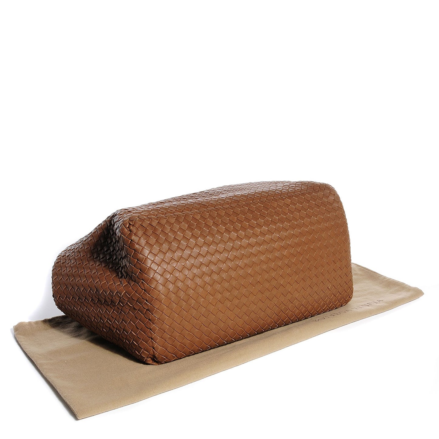Nappa Intrecciato Brick Tote Chene