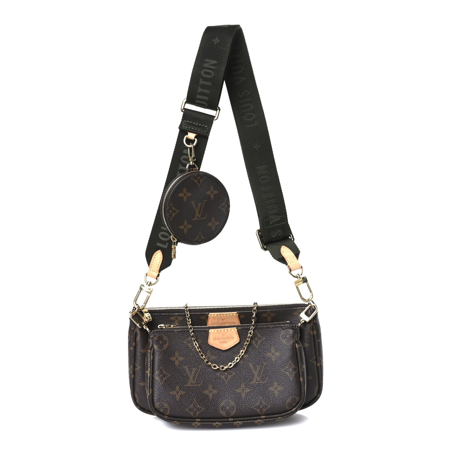 Monogram Multi Pochette Accessories Kaki