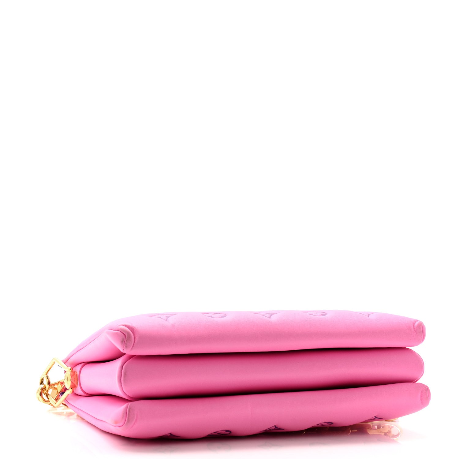 Louis Vuitton Lambskin Embossed Monogram Vuittamins Coussin PM Rose Violet 4 of 11