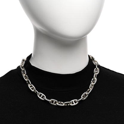 Hermes Sterling Silver MM Chaine D'Ancre Necklace 2 of 5