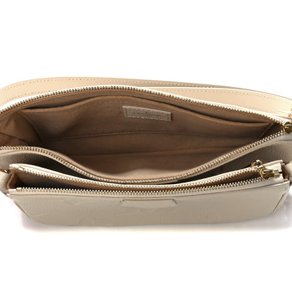 Louis Vuitton Empreinte Monogram Giant Multi Pochette Accessories Cream 5 of 10