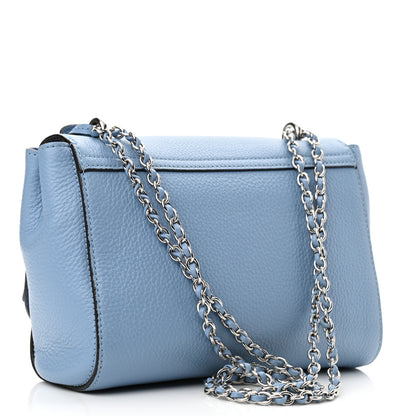 Mulberry Small Classic Grain Calfskin Small Lily Flap Pale Slate 3 of 10