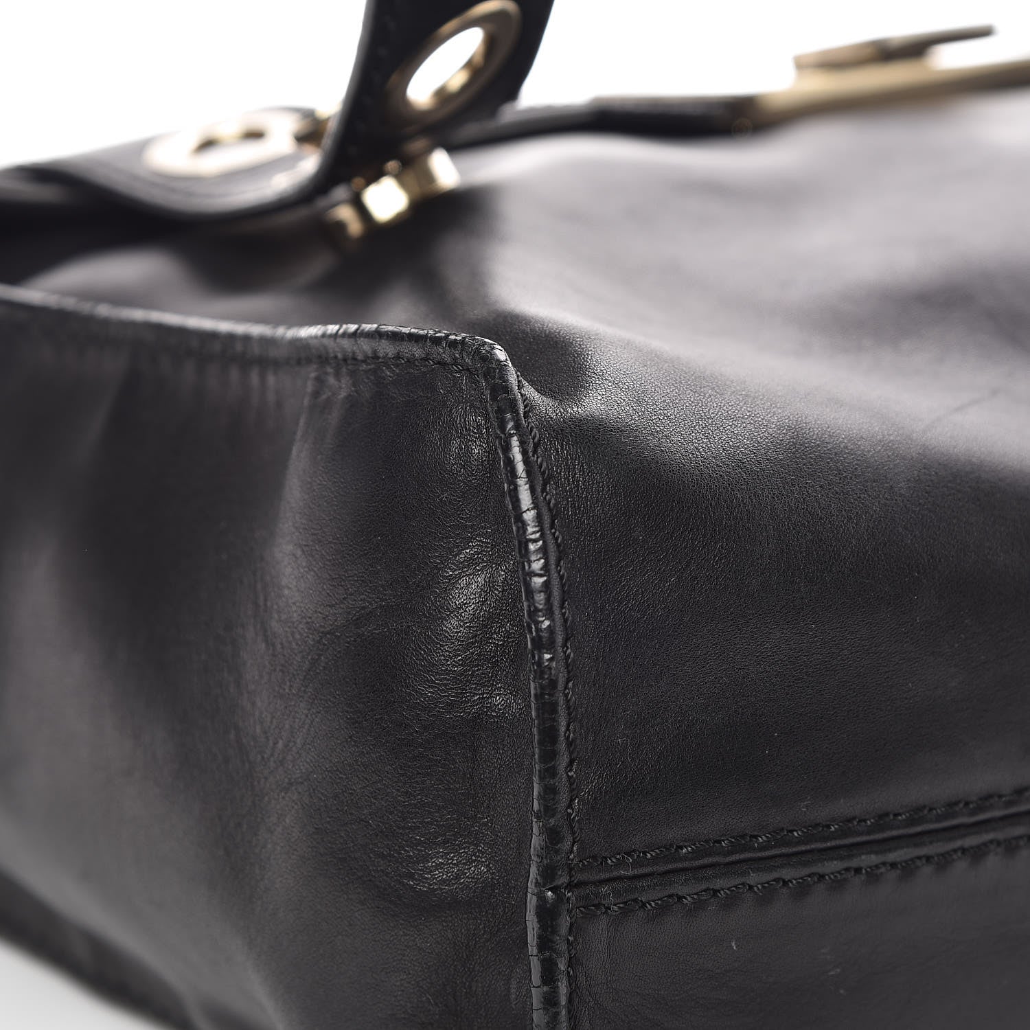 Jimmy Choo Calfskin Pauline Messenger Bag Black 17 of 24