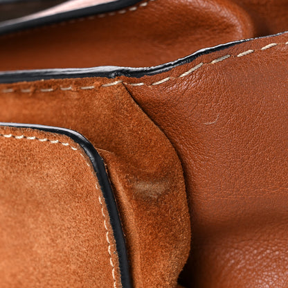 Chloe Calfskin Suede Small Jodie Camera Bag Caramel 8 of 29