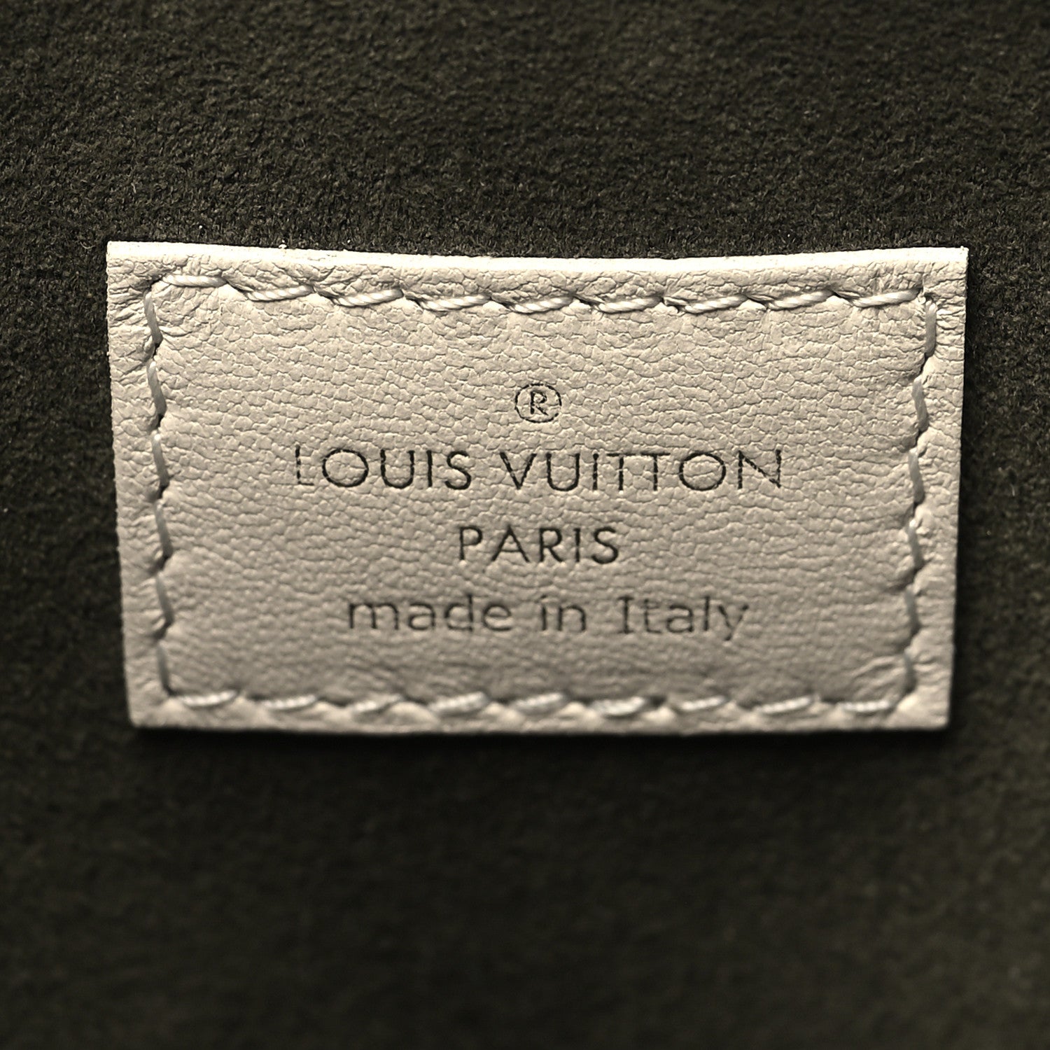 Louis Vuitton Lambskin Embossed Monogram Coussin PM Beige Cream 8 of 12