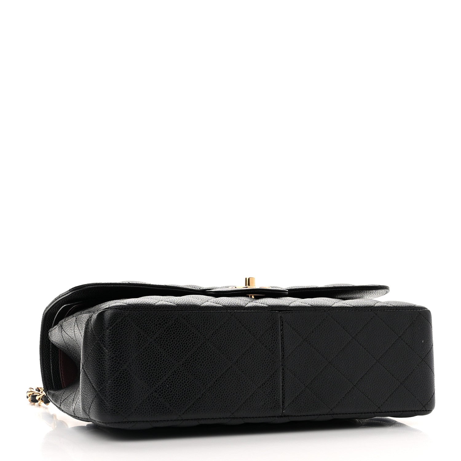 Chanel Caviar Quilted Jumbo Double Flap Black 4 of 10
