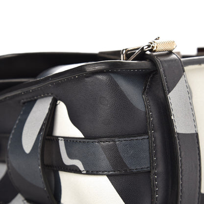 Proenza Schouler Calfskin Camouflage Print PS11 Classic Shoulder Bag Black 8 of 12