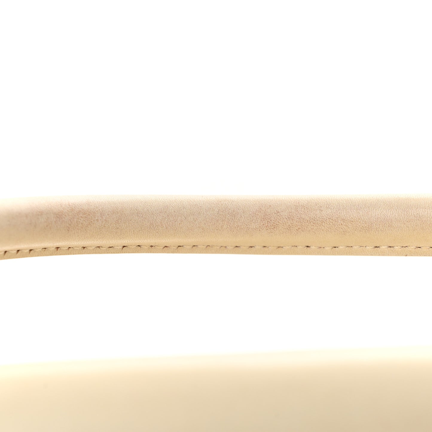 Smooth Calfskin Small Trapeze White Black