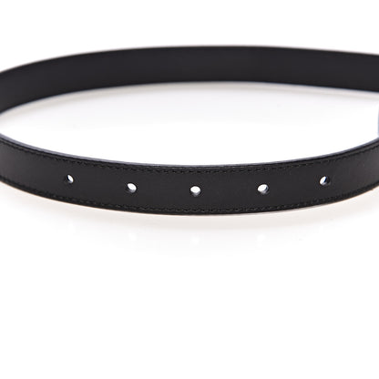 Gucci Calfskin Double G 20mm Belt 65 26 Black 5 of 6