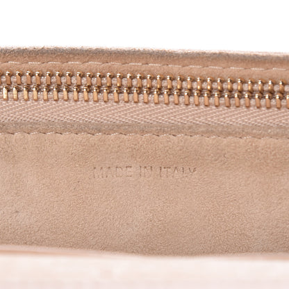 Christian Dior Grained Calfskin Diorama Wallet on Chain Pouch Nude 7 of 17